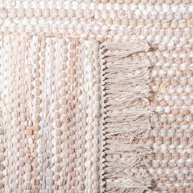 Sand & Stable Patricia Handmade Flatweave Cotton Beige Rug & Reviews